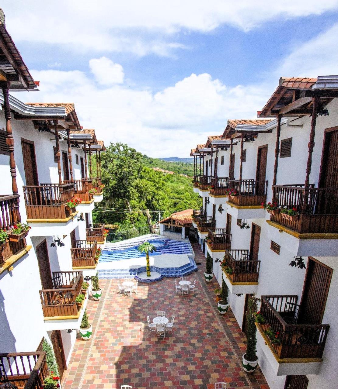 Hotel Alejandria Barichara Dış mekan fotoğraf